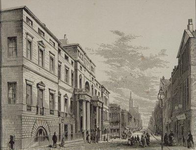 Universidad de Edimburgo en c.1880, de 